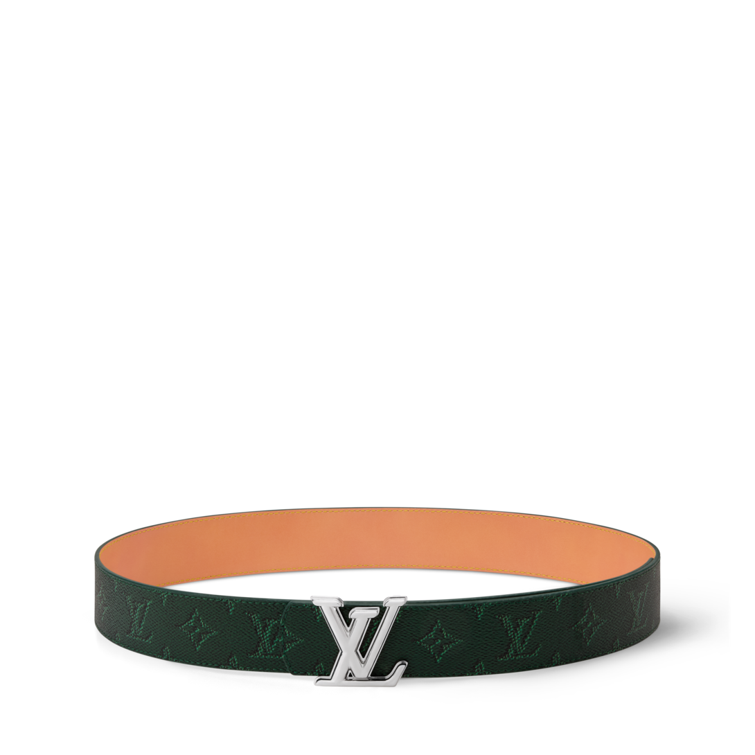 LV Dimension Monogram Heritage 40mm Reversible Belt - Men